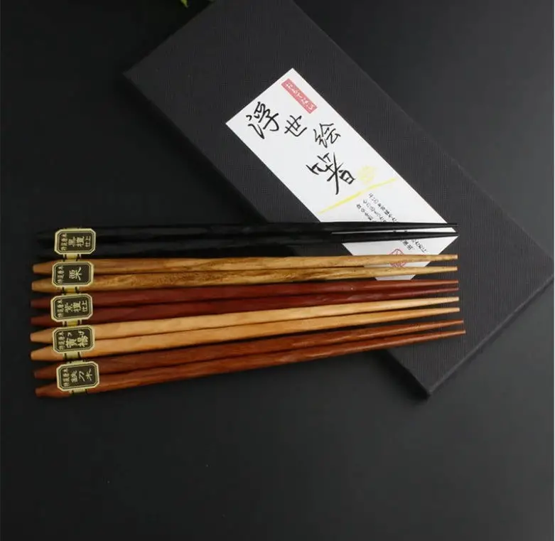 Japanese natural wooden chopsticks - Walfos® Kitchenware