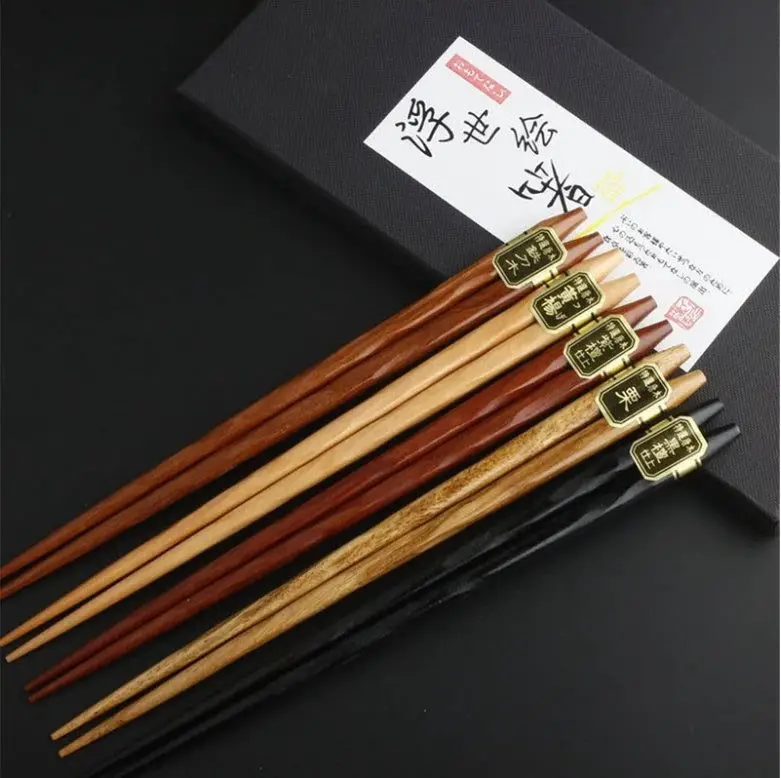 Japanese natural wooden chopsticks - Walfos® Kitchenware