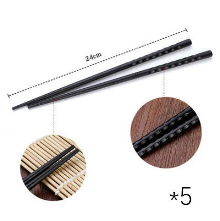 Japanese pointed alloy chopsticks - Walfos® Kitchenware