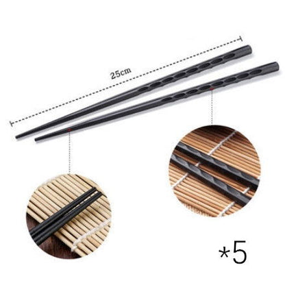 Japanese pointed alloy chopsticks - Walfos® Kitchenware