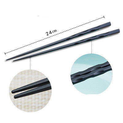 Japanese pointed alloy chopsticks - Walfos® Kitchenware