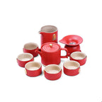 Japanese stoneware Kung Fu tea set - Walfos® Kitchenware