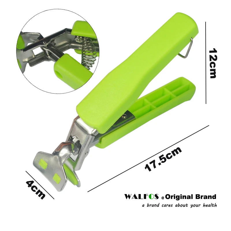 Kitchen Stainless Steel Exquisite Bowl Pot Pan Gripper Clip Hot Dish Plate Bowl Clip Retriever Tongs - Walfos® Kitchenware