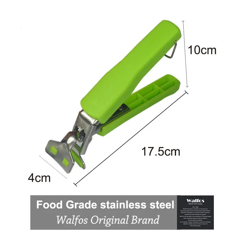 Kitchen Stainless Steel Exquisite Bowl Pot Pan Gripper Clip Hot Dish Plate Bowl Clip Retriever Tongs - Walfos® Kitchenware
