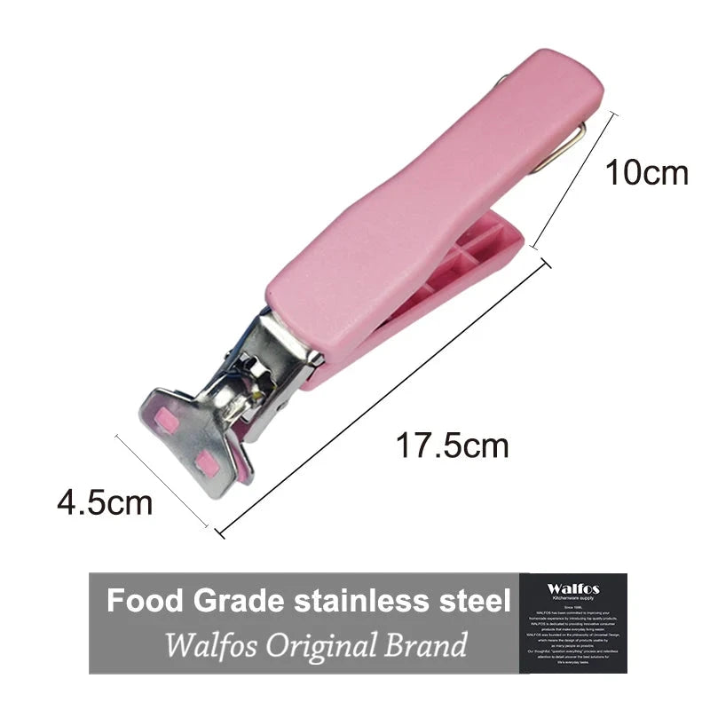Kitchen Stainless Steel Exquisite Bowl Pot Pan Gripper Clip Hot Dish Plate Bowl Clip Retriever Tongs - Walfos® Kitchenware