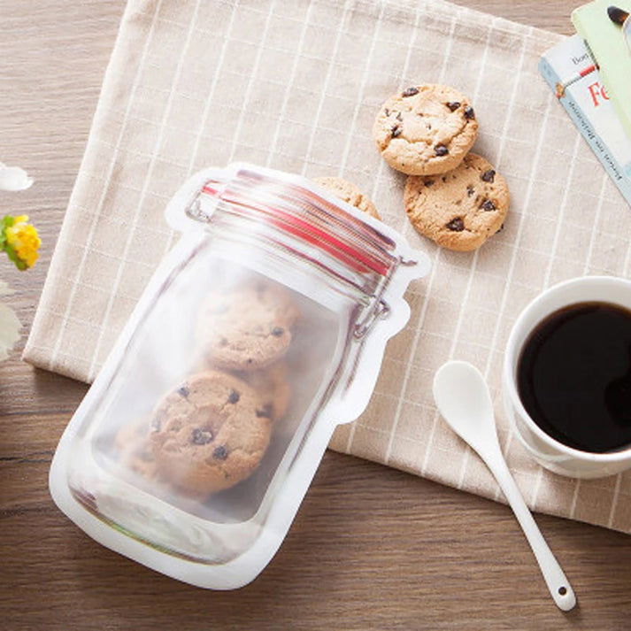 Lovely Pet Zipper Preservation Fridge Freezing Food Storage Bag Fresh Keeping Wrap Organizer Drop Shipping 70710 - Walfos® Kitchenware
