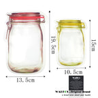 Lovely Pet Zipper Preservation Fridge Freezing Food Storage Bag Fresh Keeping Wrap Organizer Drop Shipping 70710 - Walfos® Kitchenware