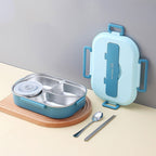 Lunch Box With Cutlery Large Capacity Sealed Bento Box - Walfos® Kitchenware