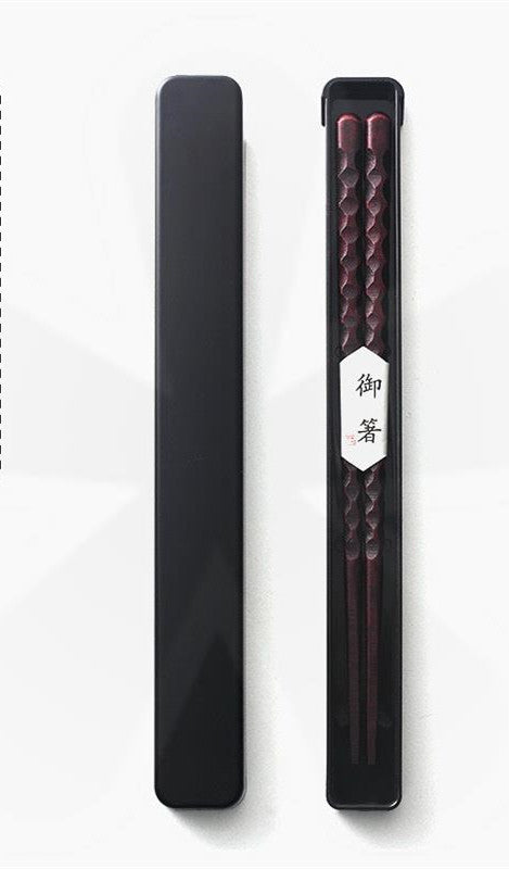 Luxury Japanese-style Wooden Chopsticks Personalized Creative Pointed Chopsticks - Walfos® Kitchenware