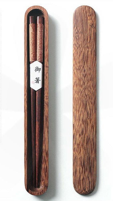 Luxury Japanese-style Wooden Chopsticks Personalized Creative Pointed Chopsticks - Walfos® Kitchenware