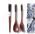 Luxury Japanese-style Wooden Chopsticks Personalized Creative Pointed Chopsticks - Walfos® Kitchenware