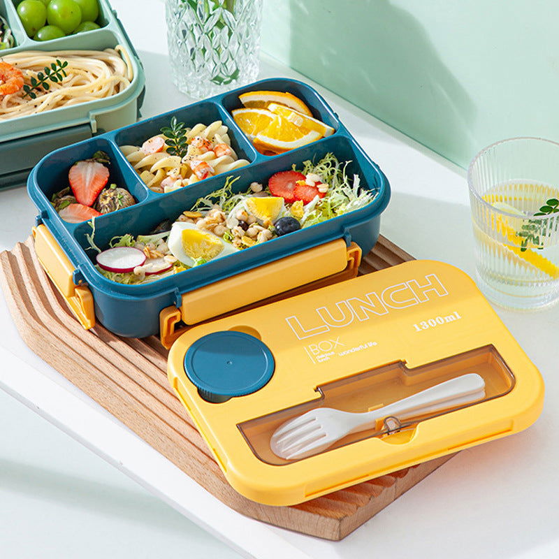 Microwave Oven Compartment Sealed Bento Box - Walfos® Kitchenware
