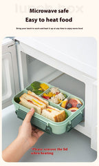 Microwave Oven Compartment Sealed Bento Box - Walfos® Kitchenware