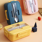 Microwaveable Heating Wheat Straw Bento Box - Walfos® Kitchenware