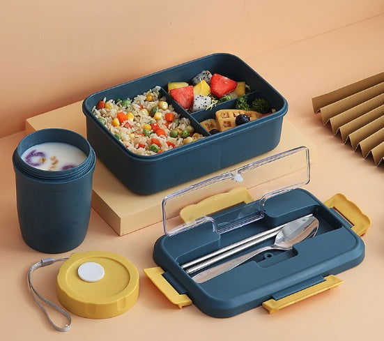 Microwaveable Heating Wheat Straw Bento Box - Walfos® Kitchenware