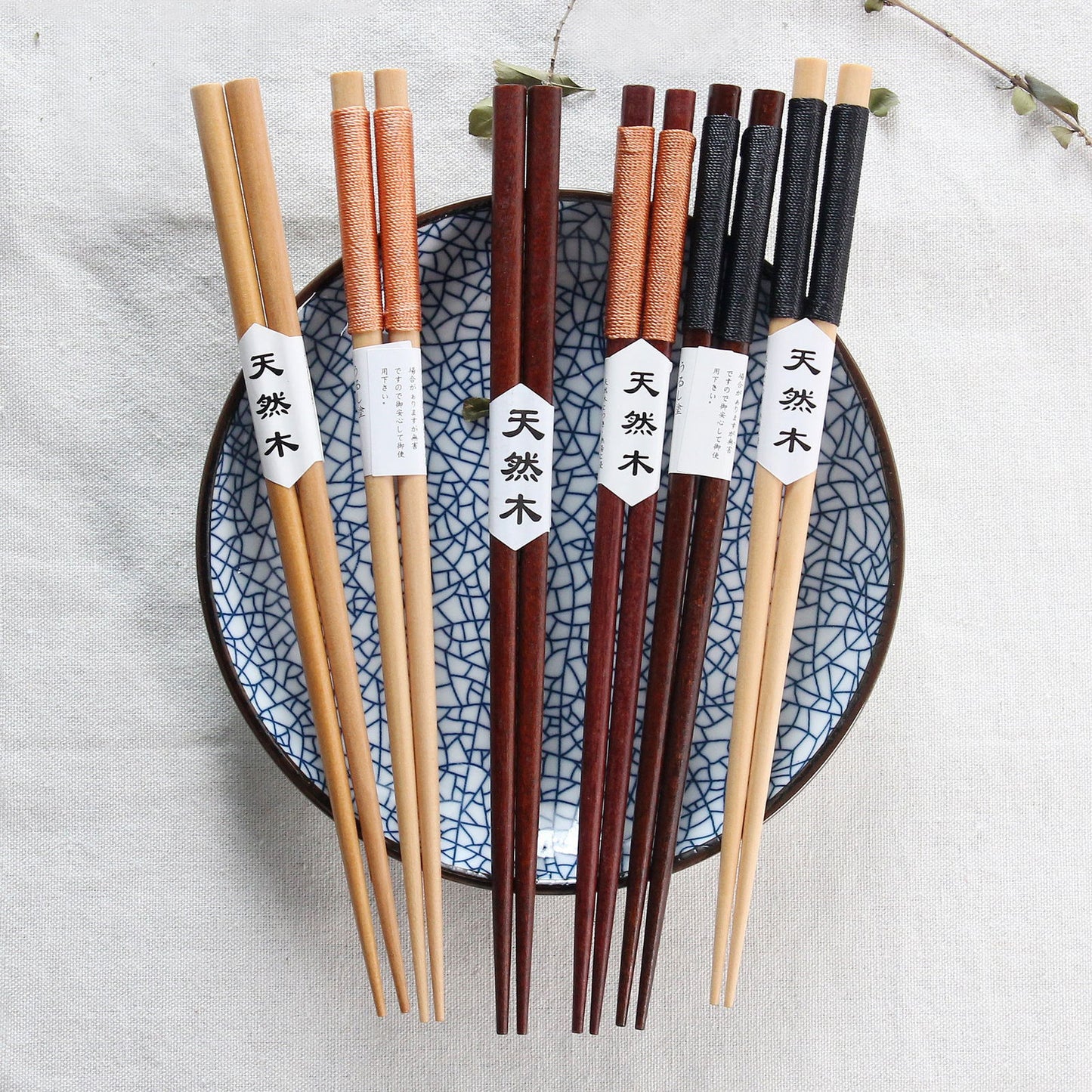 Natural wood chopsticks - Walfos® Kitchenware