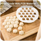 New Dumpling Mold Maker Kitchen Dough Press Ravioli DIY 19 Holes Dumplings Maker Mold - Walfos® Kitchenware