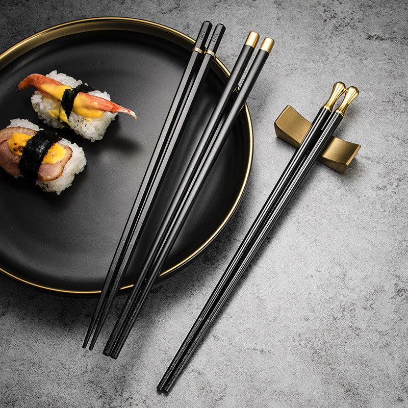 New Hot Sell Household Alloy Chopsticks Japanese Style - Walfos® Kitchenware