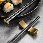 New Hot Sell Household Alloy Chopsticks Japanese Style - Walfos® Kitchenware