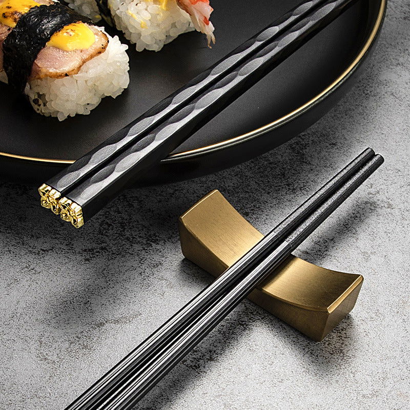 New Hot Sell Household Alloy Chopsticks Japanese Style - Walfos® Kitchenware