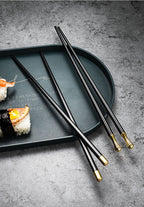 New Hot Sell Household Alloy Chopsticks Japanese Style - Walfos® Kitchenware