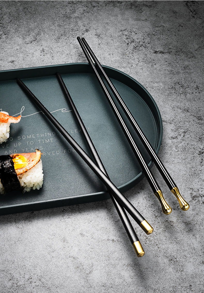 New Hot Sell Household Alloy Chopsticks Japanese Style - Walfos® Kitchenware