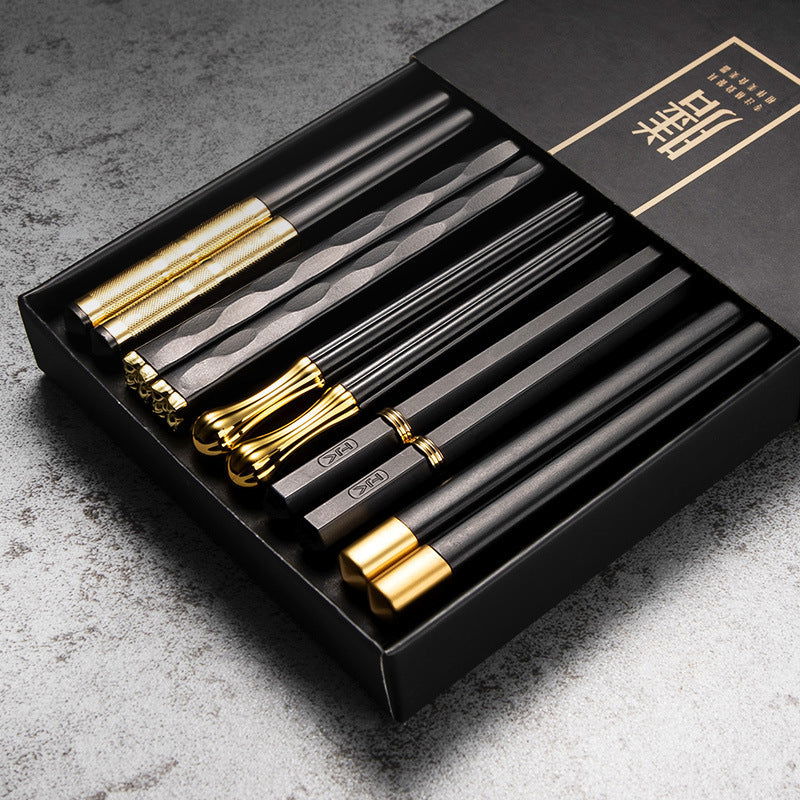 New Hot Sell Household Alloy Chopsticks Japanese Style - Walfos® Kitchenware