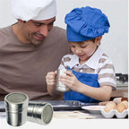 New Stainless Steel Chocolate Shaker Cocoa Flour Salt Powder Icing Sugar Cappuccino Coffee Sifter Lid Shaker Kitchen Tools - Walfos® Kitchenware
