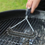 Non-Stick Barbecue Grill BBQ Brush Stainless Steel Wire Bristles Cleaning Brushes With Handle Durable Cooking BBQ Tools Hot Sale - Walfos® Kitchenware