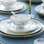 Nordic Bone China Tableware Set For Household Use - Walfos® Kitchenware