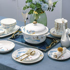 Nordic Bone China Tableware Set For Household Use - Walfos® Kitchenware