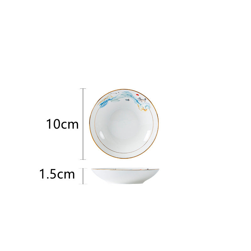 Nordic Bone China Tableware Set For Household Use - Walfos® Kitchenware