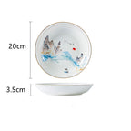 Nordic Bone China Tableware Set For Household Use - Walfos® Kitchenware
