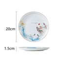 Nordic Bone China Tableware Set For Household Use - Walfos® Kitchenware