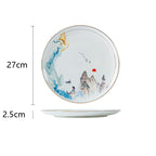 Nordic Bone China Tableware Set For Household Use - Walfos® Kitchenware