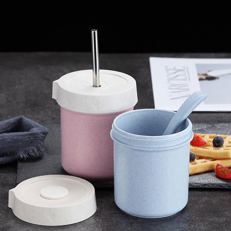 Office Worker Student Bento Box With Tableware Lunch Box - Walfos® Kitchenware