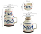 One Pot One Cup Japanese Style Liquor Set Retro Tea Cup - Walfos® Kitchenware