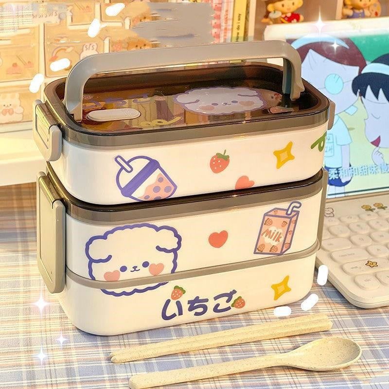 Outdoor Picnic Bento Fruit Box Microwaveable - Walfos® Kitchenware