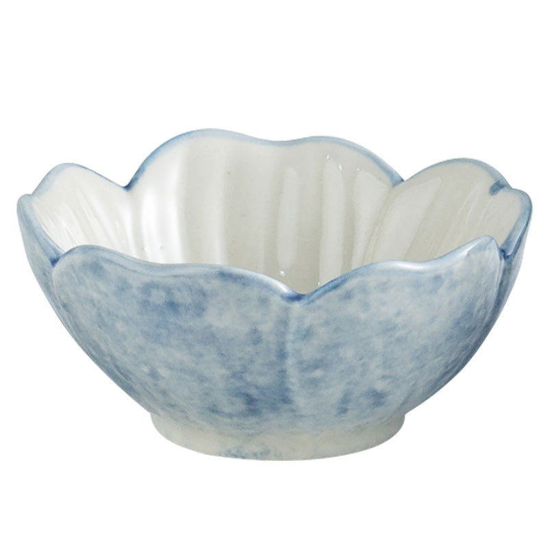 Plum-shaped Dish Ceramic Household Sauce Dipping Seasoning - Walfos® Kitchenware