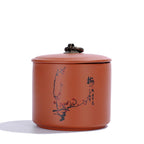 Plum Orchid Bamboo Chrysanthemum Black Tea Purple Sand Tea Pot - Walfos® Kitchenware