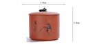 Plum Orchid Bamboo Chrysanthemum Black Tea Purple Sand Tea Pot - Walfos® Kitchenware