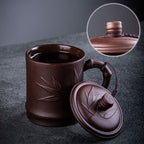 Purple Clay Pot Lid Tea Cup Household Tea Brewing Tea - Walfos® Kitchenware