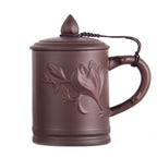 Purple Clay Pot Lid Tea Cup Household Tea Brewing Tea - Walfos® Kitchenware