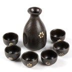 Retro Ceramic Wineware, Sake Pot Set, Warm Sake Pot - Walfos® Kitchenware