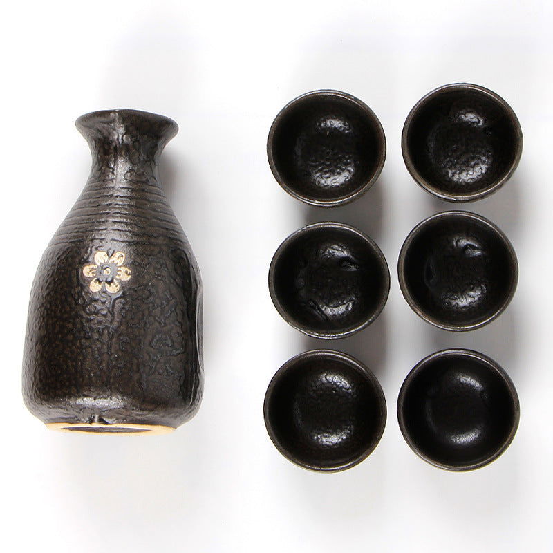 Retro Ceramic Wineware, Sake Pot Set, Warm Sake Pot - Walfos® Kitchenware