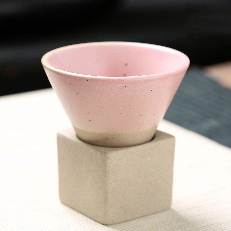 Retro Tea Cup Japanese Coarse Pottery - Walfos® Kitchenware