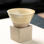 Retro Tea Cup Japanese Coarse Pottery - Walfos® Kitchenware