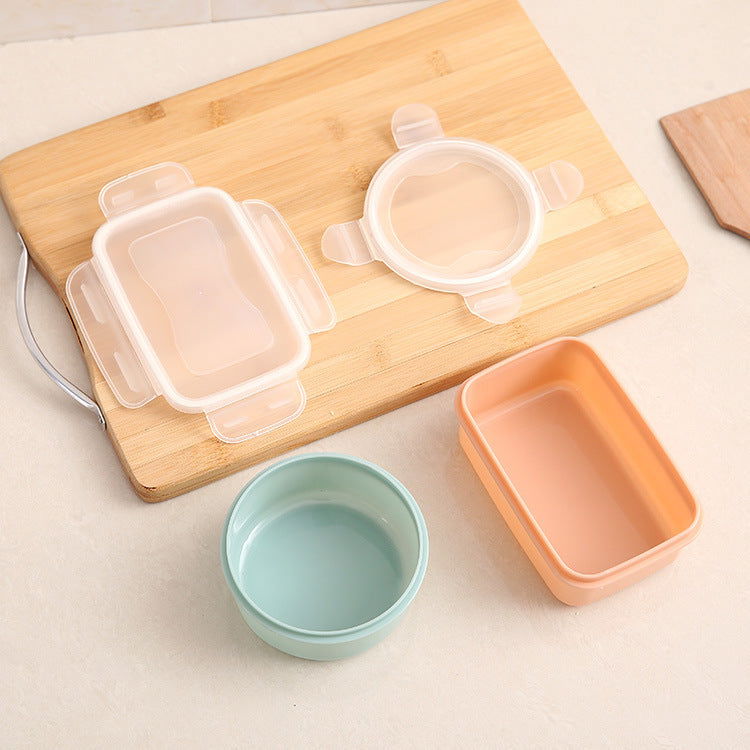 Round Mini Refrigerator Fresh-keeping Box Bento Box - Walfos® Kitchenware