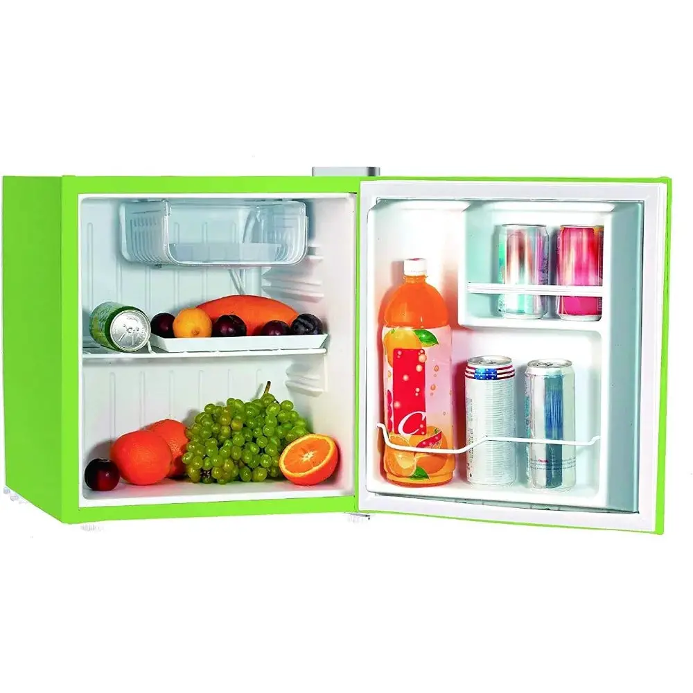 1.6 Cu Ft Compact Fridge for Office, Dorm Room, Mancave or RV, Single door Mini Refrigerator, Desktop small Refrigerator