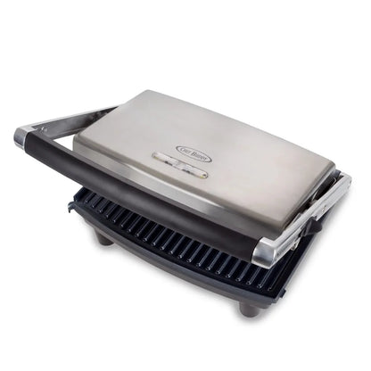 Press Sandwich Maker and Indoor Grill with Drip Tray, Smokeless Barbecue, Indoor Barbecue Tray